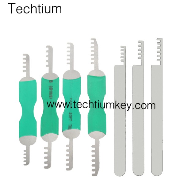 7pcs/Set Pad lock Comb