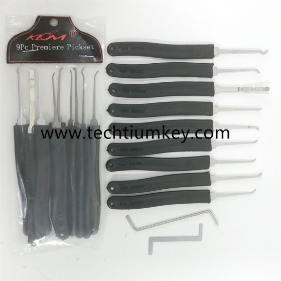 KLOM 9 pin Lock Pick Tools