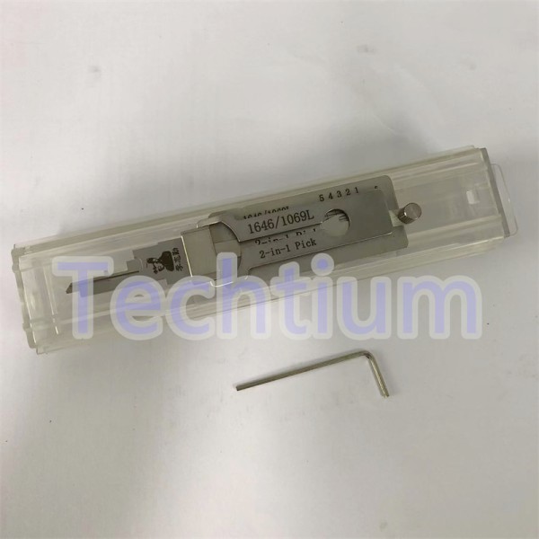1646/1069L Original Lishi 2in1 Pick  Decoder for National CompX Mailbox Locks C9200 / C8700 / 1646 / 1069L