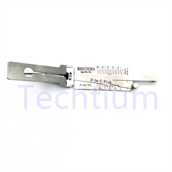 MAHINDRA Original Lishi 2 in 1 decode and lock pick for India Mahindra