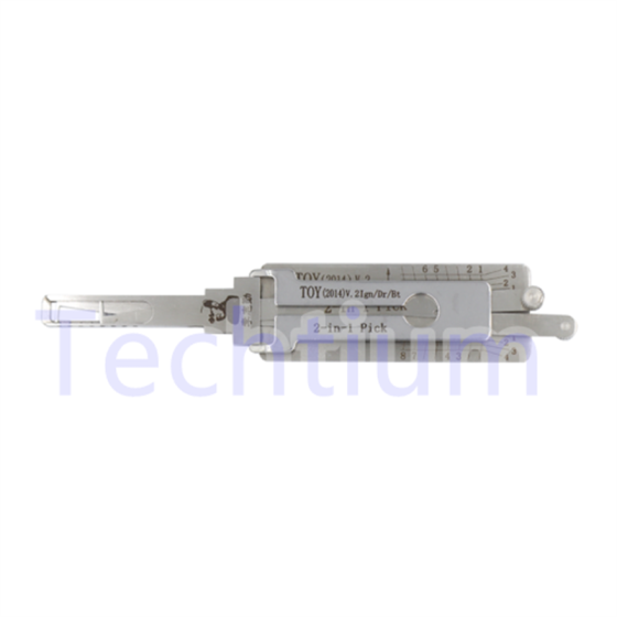 TOY(2014) V.2 Original Lishi 2in1 Decoder and Pick for Toyota
