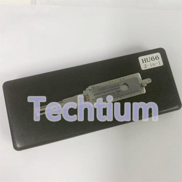 HU66 (Twin Lifter) Original Lishi 2in1 Decoder and Pick for VAG (VW, Audi, Porsche)