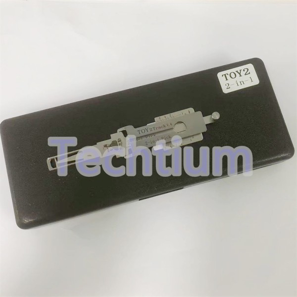 TOY2 Original Lishi 2 in 1 decoder for all cars using #77 blade (Toyota Tokaj,Rika,CROWN,sequoia,Reiz)