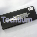 HU83 ignition Original Lishi 2 in 1 decoder for all cars using #54 407 blade (Peuoget 307,407,508)