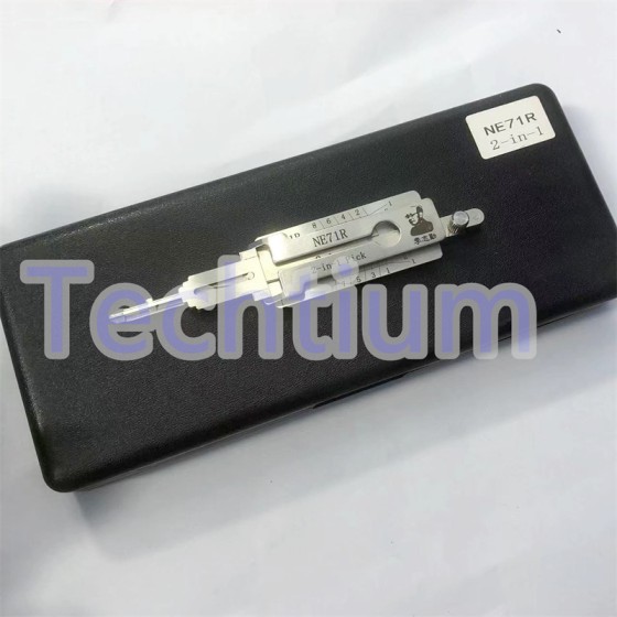 NE71R Original Lishi  2 in 1 lock pick decoder for USA&Australia Honda,Rover