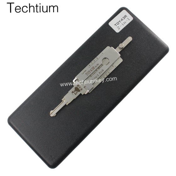 TOY43R Original Lishi 2 in 1 lock pick decoder for all cars using #69 blade (Subaru XV,Toyota)