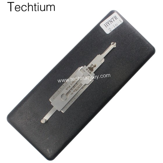 HYN7R Original Lishi 2 in 1 lock pick decoder for All cars that using # 29 blade(Hyundai,Kia cars like Sonata,Monica)