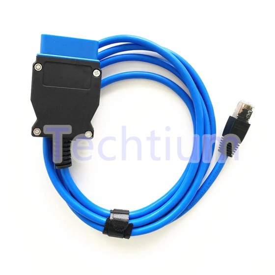without CD Blue color ENET ICOM (Ethernet to OBD) Interface Cable Coding For BMW F-Series