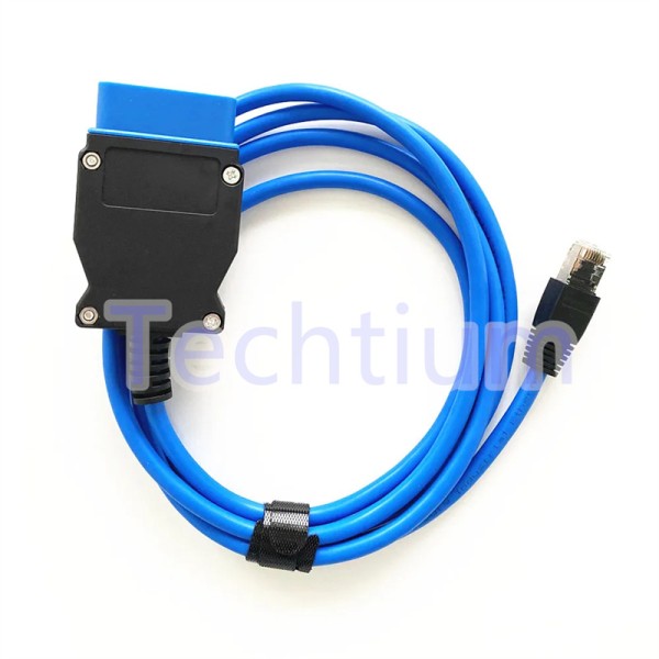 without CD Blue color ENET ICOM (Ethernet to OBD) Interface Cable Coding For BMW F-Series