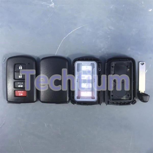 3+1 Button key shell for XSTO01EN
