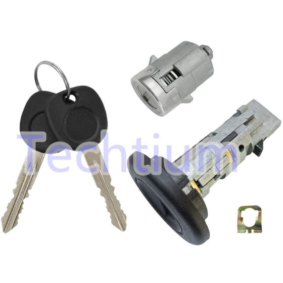 Cadillac door Lock cylinder 5pcs/set ( 1pcs ignition door Lock and 1pcs left door lock)