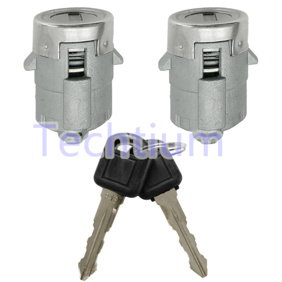 Cadillac Left and Right door Lock cylinder 4pcs/Set