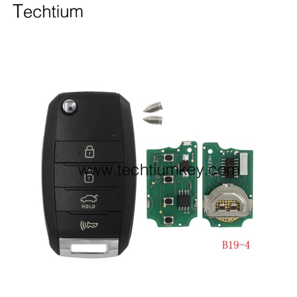 B19 3+1 кнопка клавиши KD Remote