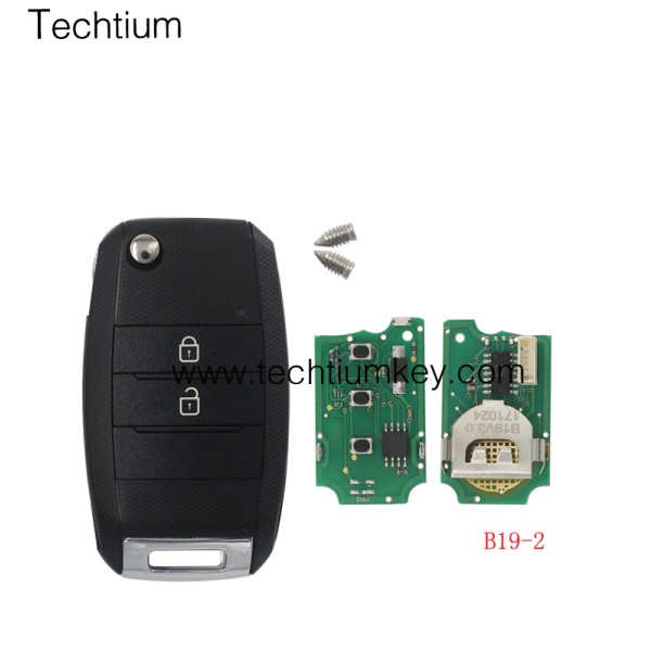 B19 2 кнопка клавиши KD Remote