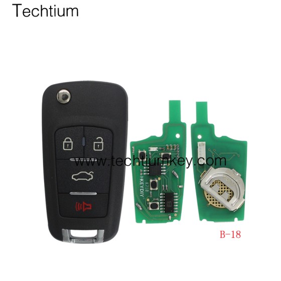 B18 4 button KEYDIY KD Remote