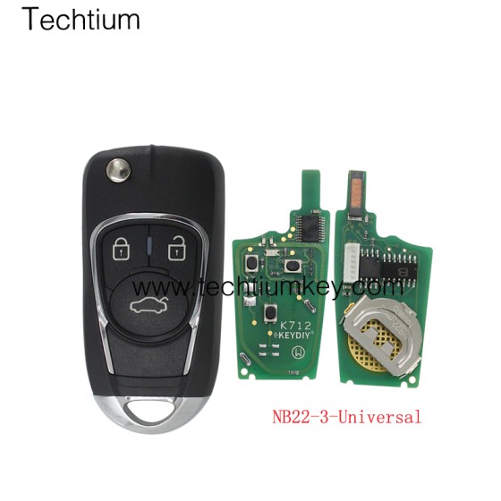 NB22 3 button KEYDIY KD Remote