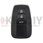 TDB36 3  button KEYDIY KD Remote