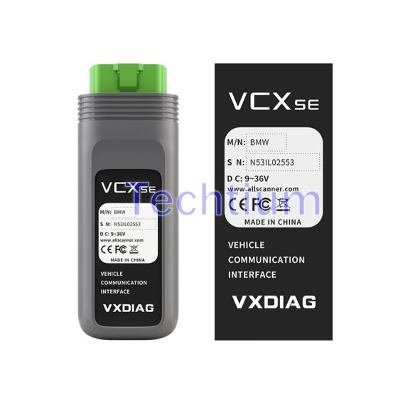 VXDIAG VCX SE For BMW   can't open license